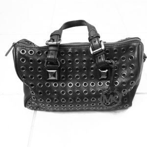 **RARE** Michael Kors grommet satchel